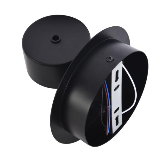 Бра с выключателем Torina 8344/1W Lumion чёрный на 1 лампу, основание чёрное в стиле минимализм фото 2