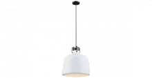 Светильник подвесной лофт NARNI 1940.1 white Lucia Tucci белый 1 лампа, основание белое в стиле лофт 