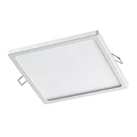 Светильник точечный LED Stea 358272 Novotech белый на 1 лампу, основание белое в стиле современный 