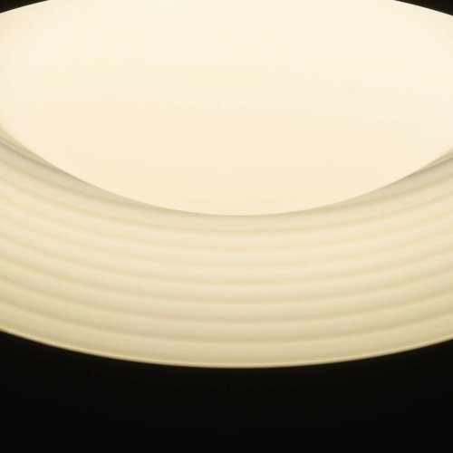 Люстра потолочная LED с пультом Ривз 674016601 DeMarkt белая на 1 лампа, основание белое в стиле хай-тек с пультом фото 10