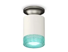 Светильник накладной Techno spot XS6301162 Ambrella light белый 1 лампа, основание белое в стиле современный круглый