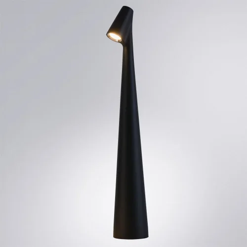 Настольная лампа LED Fusion A3283LT-2BK Arte Lamp чёрная на 1 лампу, основание чёрное металл в стиле современный фото 3