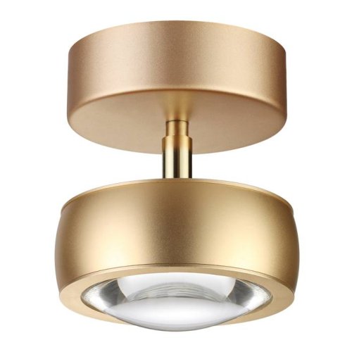 Светильник накладной LED Ottico 3874/10CL Odeon Light золотой 1 лампа, основание матовое золото в стиле хай-тек круглый