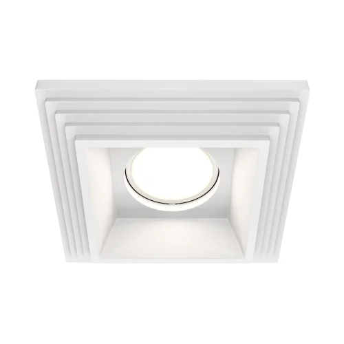Светильник точечный Gyps DL005-1-01-W Maytoni белый 1 лампа, основание белое в стиле современный  фото 7