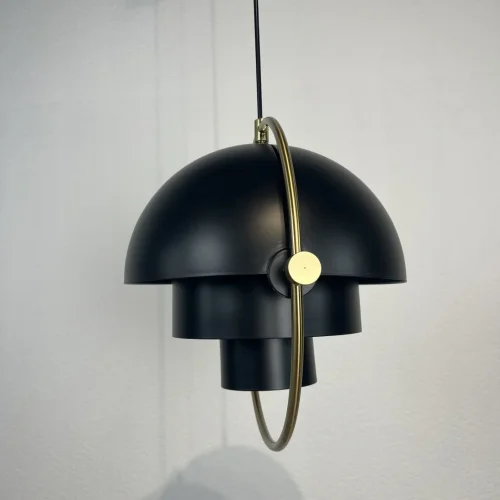 Светильник подвесной Weisdorff 123433-22 ImperiumLoft чёрный 1 лампа, основание латунь в стиле современный лофт арт-деко  фото 7