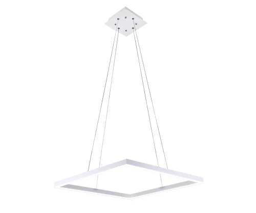 Светильник подвесной LED Альтис 08225,01(4000K) Kink Light белый 1 лампа, основание белое в стиле хай-тек современный квадраты