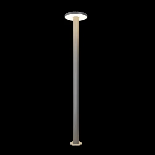 Парковый светильник LED Wald O420FL-L12GF1 Maytoni уличный IP65 чёрный на 1 лампу, плафон чёрный в стиле современный хай-тек LED фото 7