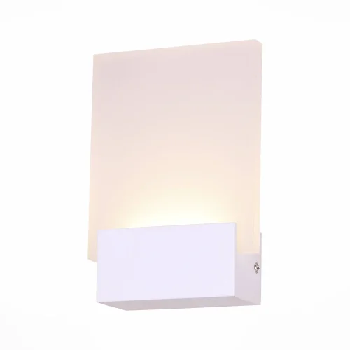 Бра LED Luogo SL580.111.01 ST-Luce белый на 1 лампа, основание белое в стиле современный 