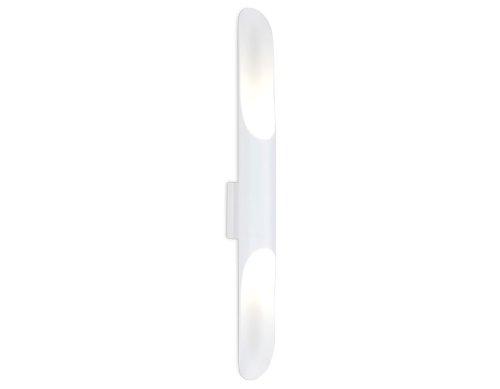 Бра Wallers Wall FW236 Ambrella light белый на 2 лампы, основание белое в стиле хай-тек современный 