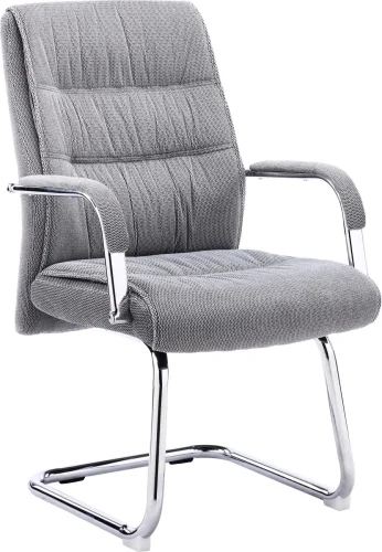 Кресло Бонд КФ Ткань Серый ЕК-333А КФ Ф Гри Everprof, серый/ткань, ножки//, размеры - 990*990***570*