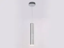 Светильник подвесной LED 15401/S chrome Newport хром 1 лампа, основание хром в стиле современный трубочки