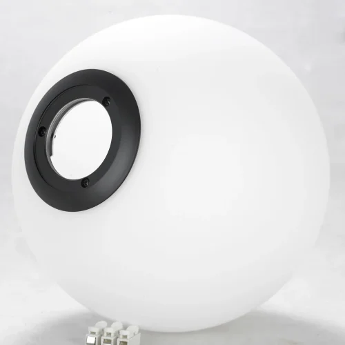 Торшер LSP-0613 Lussole  белый 1 лампа, основание чёрное в стиле современный
 фото 5