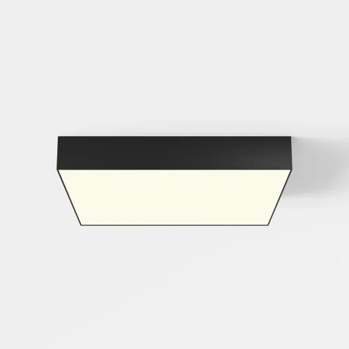 Светильник потолочный LED Zon C032CL-45W3K-SQ-B Maytoni белый на 1 лампу, основание чёрное в стиле современный фото 6