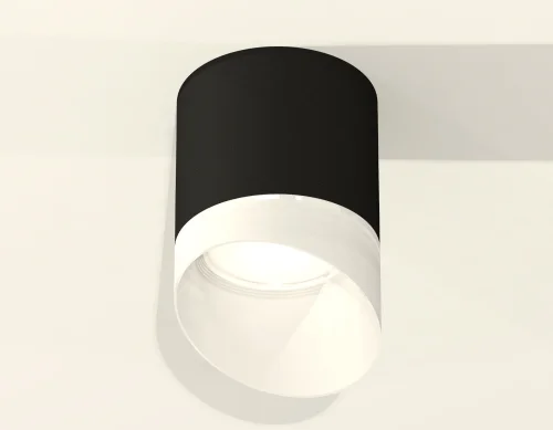 Светильник накладной Techno spot XS7402036 Ambrella light чёрный 1 лампа, основание чёрное в стиле хай-тек современный круглый фото 2