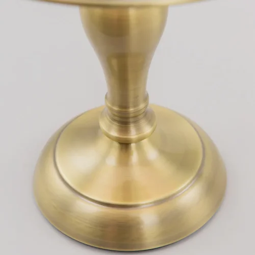 Настольная лампа Идальго CL434811 Citilux белая 1 лампа, основание бронзовое металл в стиле классический кантри  фото 8