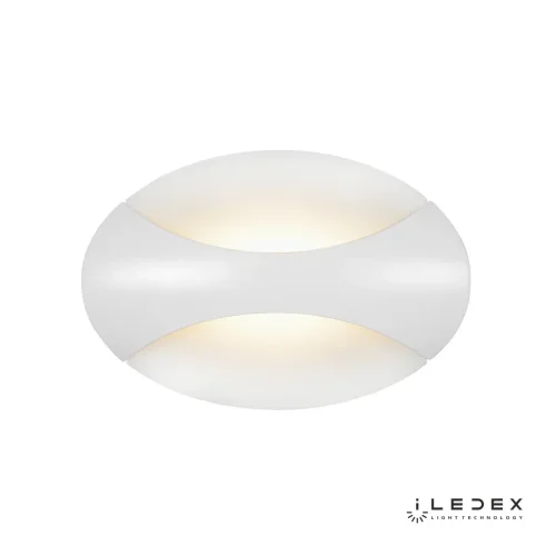 Бра LED Flux ZD8151-5W WH iLedex белый на 1 лампа, основание белое в стиле современный хай-тек 