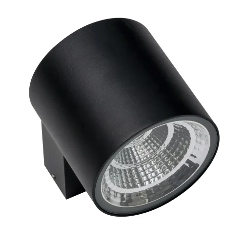 Настенный светильник LED Paro 360672 Lightstar уличный IP65 чёрный 1 лампа, плафон чёрный в стиле хай-тек LED