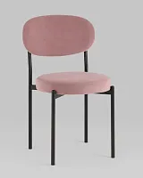 Стул Бриф SN велюр пыльно-розовый, 4шт./уп. УТ000040884 Stool Group, розовый/велюр, ножки/металл/, размеры - *****