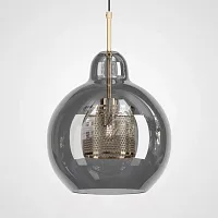 Светильник подвесной Catch 224328-23 ImperiumLoft серый 1 лампа, основание бронзовое в стиле современный 