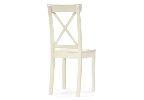 Деревянный стул Эйнор кремовый 554122 Woodville, /, ножки/массив березы дерево/кремовый, размеры - ****400*500 фото 4