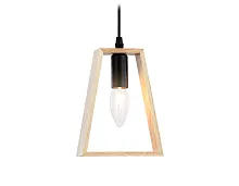 Светильник подвесной TR80497 Ambrella light без плафона бежевый 1 лампа, основание чёрное в стиле лофт кантри 
