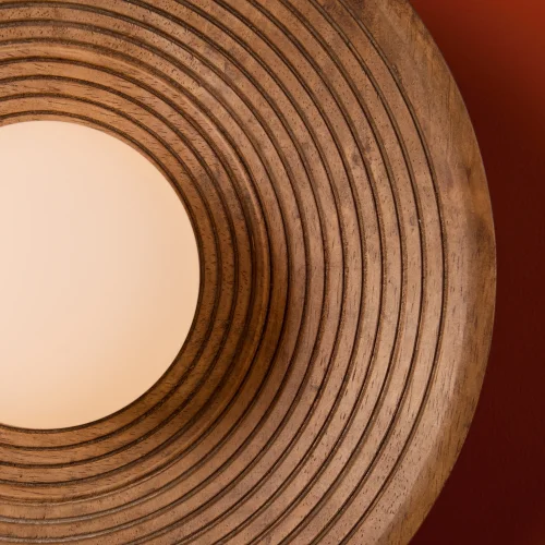 Бра Albero FR5589WL-01T1 Freya белый коричневый на 1 лампу, основание латунь в стиле современный кантри фото 9