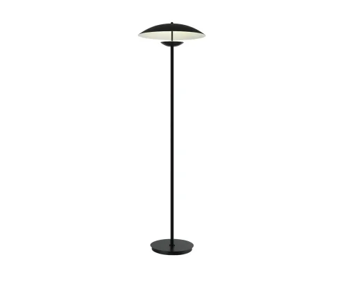 Торшер LED Синди 08467-45F,19 Kink Light чёрный на 1 лампу, основание чёрное в стиле современный лофт 