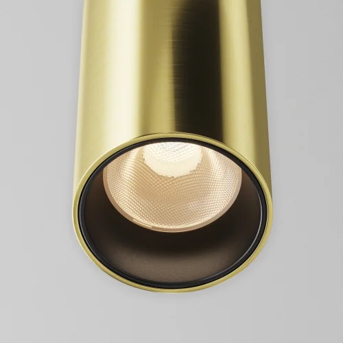 Трековый подвесой светильник Focus Led Flarity 3000K 12Вт 38° TR157-1-12W3K-BS Maytoni латунь для шинопроводов серии Magnetic trаck system Flarity латунь фото 2