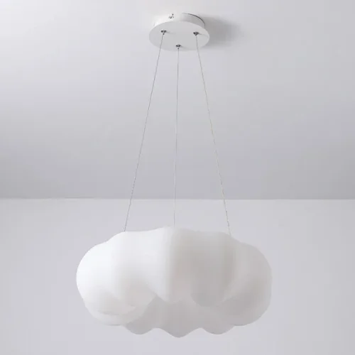 Люстра подвесная ODDLY E D30 219509-23 ImperiumLoft белая на 1 лампу, основание белое в стиле современный скандинавский минимализм фото 6 Люстра подвесная ODDLY E D30 219509-23 ImperiumLoft белая на 1 лампу, основание белое в стиле современный скандинавский минимализм фото 6