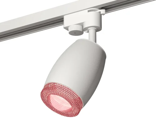 Трековый светильник XT1122022 Ambrella light белый розовый для шинопроводов серии Track System