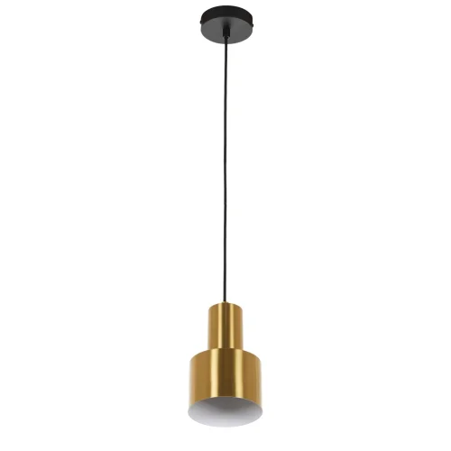 Светильник подвесной Lima MR1150-1P MyFar золотой 1 лампа, основание чёрное в стиле современный лофт хай-тек 