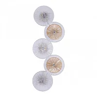 Бра LED AM-1252B 5.1252B.D250.H600.LED Ni Arte Milano прозрачный янтарный на 1 лампу, основание никель в стиле современный 