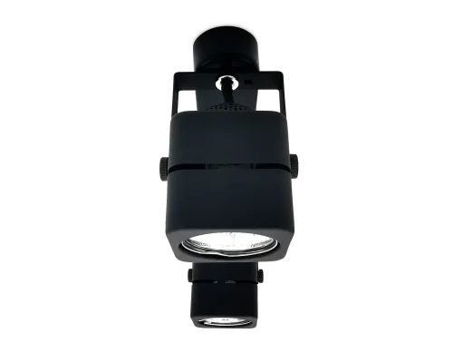 Спот с 2 лампами Techno spot TA114 Ambrella light чёрный GU10 в стиле хай-тек модерн  фото 4