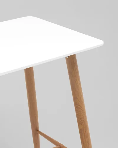 Стол барный Eames NEW DSW 120*60*106 белый УТ000039066 Stool Group столешница белая из мдф фото 5