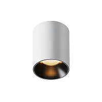 Светильник накладной LED Alfa LED C064CL-8W2.7K-RD-WB Maytoni белый на 1 лампу, основание белое в стиле современный хай-тек круглый