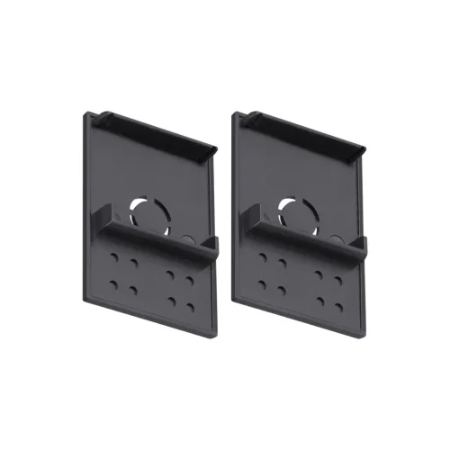 Заглушка торцевая в комплекте 2шт Vector 135317 Novotech чёрный в стиле хай-тек современный для светильников серии Vector vector 220в накладной гкл