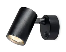Спот с 1 лампой TA1292 Ambrella light чёрный GU10 в стиле минимализм хай-тек 