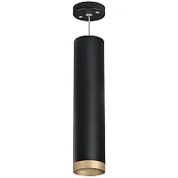 Светильник подвесной Rullo RP49740 Lightstar чёрный 1 лампа, основание чёрное в стиле современный 