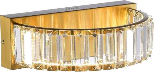Бра LED Irina MR2012-WL MyFar латунь на 1 лампа, основание золотое в стиле современный 
