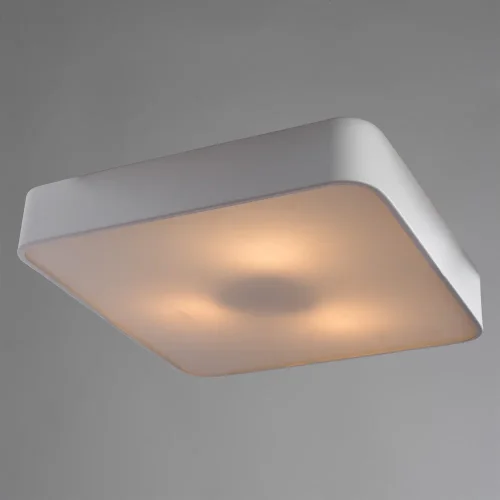 Светильник потолочный Cosmopolitan A7210PL-3WH Arte Lamp белый 3 лампы, основание белое в стиле минимализм современный квадраты фото 2