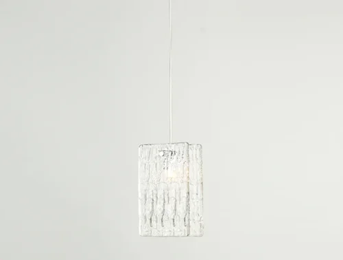 Светильник подвесной 10823/S nickel Newport прозрачный 1 лампа, основание никель в стиле американский современный классический  фото 2