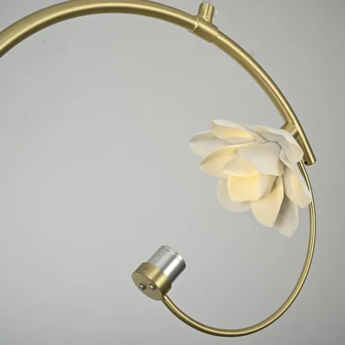 Светильник подвесной LED Magnolia 228975-26 ImperiumLoft латунь 2 лампы, основание латунь в стиле современный флористика  фото 6