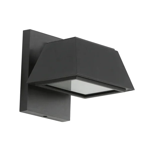 Настенный светильник уличный LED Trapezium 4300-1W Favourite уличный IP чёрный на 1 лампу, плафон чёрный в стиле хай-тек современный LED фото 7