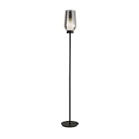 Торшер Nora 8290 Mantra  хром 1 лампа, основание чёрное в стиле современный
