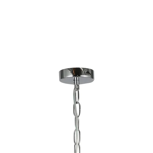 Люстра подвесная Adorna 2855-7P F-promo серебряная на 7 ламп, основание хром в стиле классический  фото 2