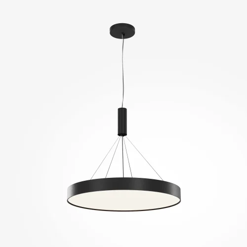 Светильник потолочный LED Zon C032CL-90W4K-RD-B Maytoni белый на 1 лампу, основание чёрное в стиле современный фото 12