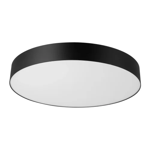 Светильник потолочный LED Bart CL755491 Citilux белый на 1 лампу, основание чёрное в стиле современный хай-тек круглый фото 5
