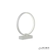 Настольная лампа LED Axis 8137-250-T WH iLedex белая 1 лампа, основание белое металл в стиле современный хай-тек 