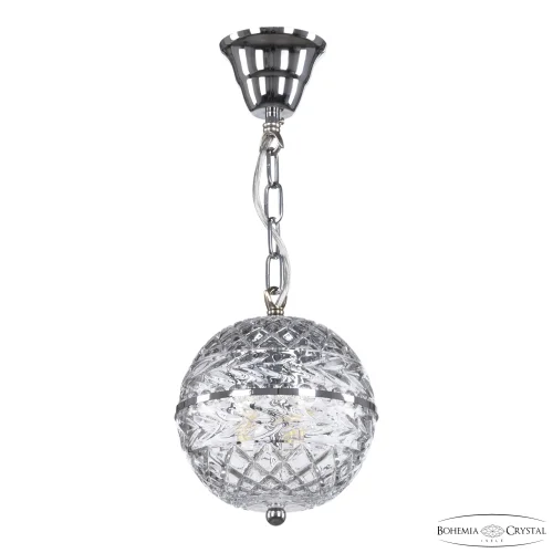 Светильник подвесной 5479/17 Ni Clear/M-1F Bohemia Ivele Crystal прозрачный 3 лампы, основание никель в стиле классический  фото 2