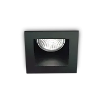 Светильник точечный FUNKY FI NERO Ideal Lux чёрный 1 лампа, основание чёрное в стиле современный 